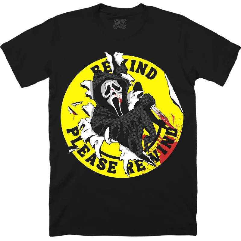 GHOST FACE: VIDEO STORE PSA - T-SHIRT