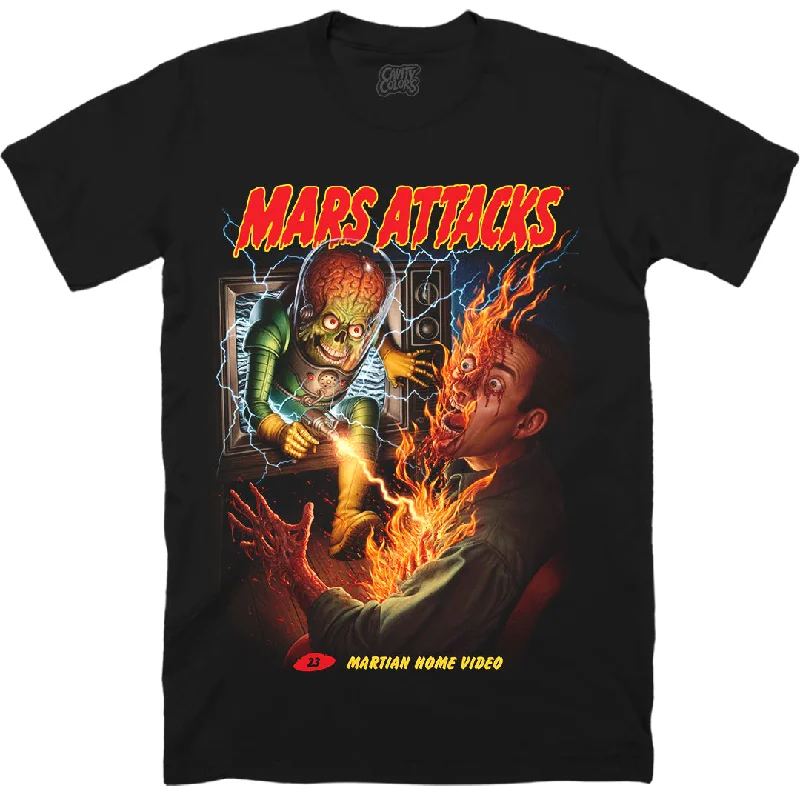 MARS ATTACKS: MARTIAN HOME VIDEO - T-SHIRT