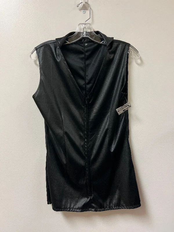 Top Sleeveless By Clothes Mentor In Black, Size: M