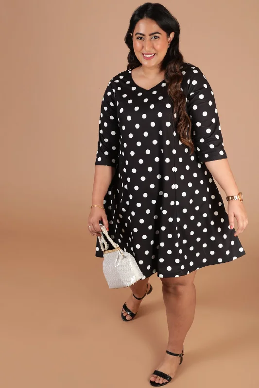 Black Polka Dress