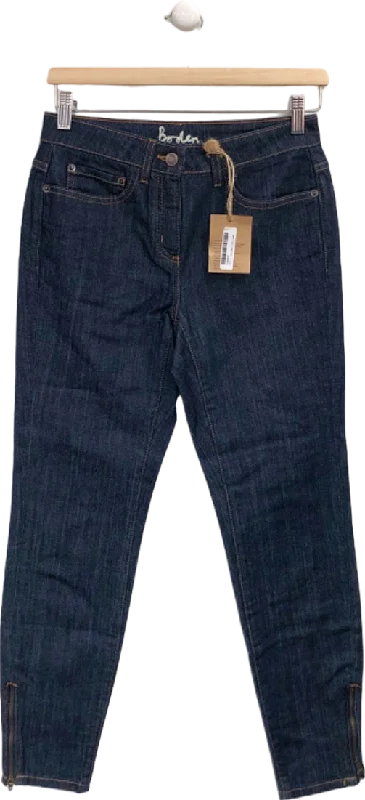 Boden Dark Wash Skinny Ankle Jeans UK 8R