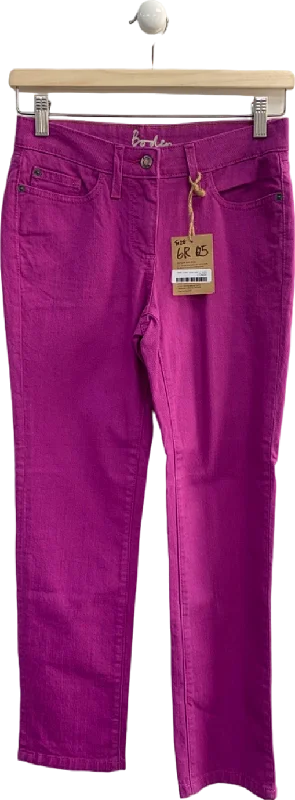 Boden Purple Straight Leg Jeans 6R