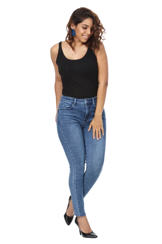 High Waisted Denim Jeans JACKIE Lior Paris