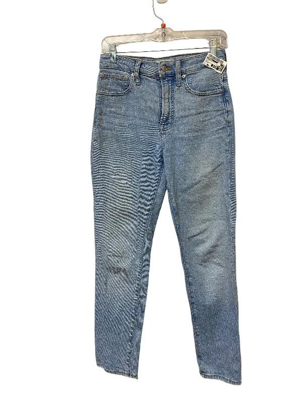 Jeans Straight By Madewell In Blue, Size: 24