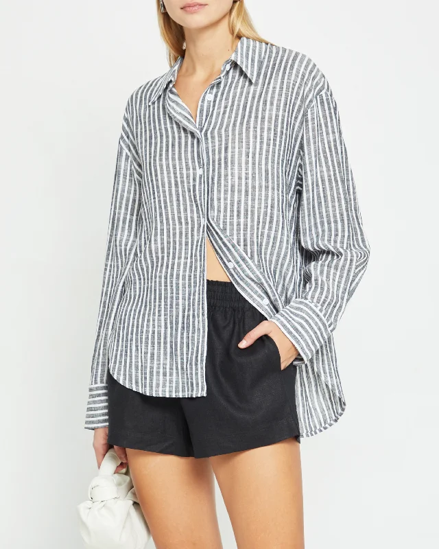 Billy Oversized Linen Shirt