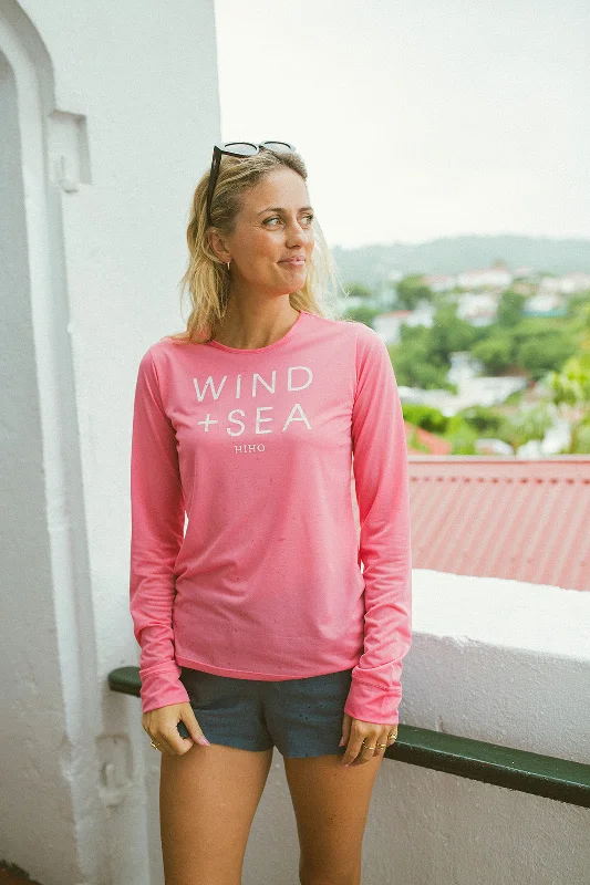 Wind & Sea UPF50 Top - Shell Pink