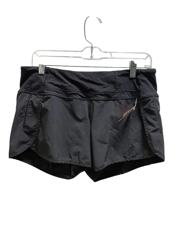 Athletic Shorts By Lululemon In Black, Size: 8