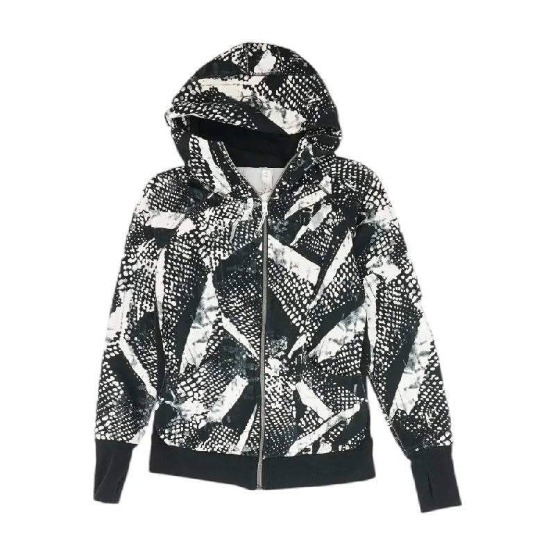 Black Graphic Active Jacket