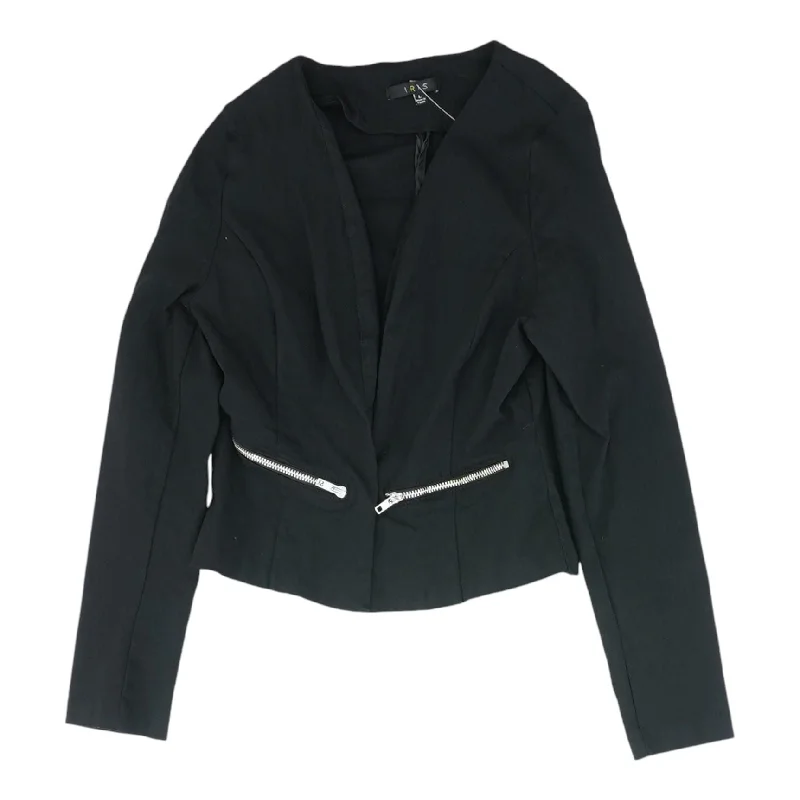 Black Solid Blazer