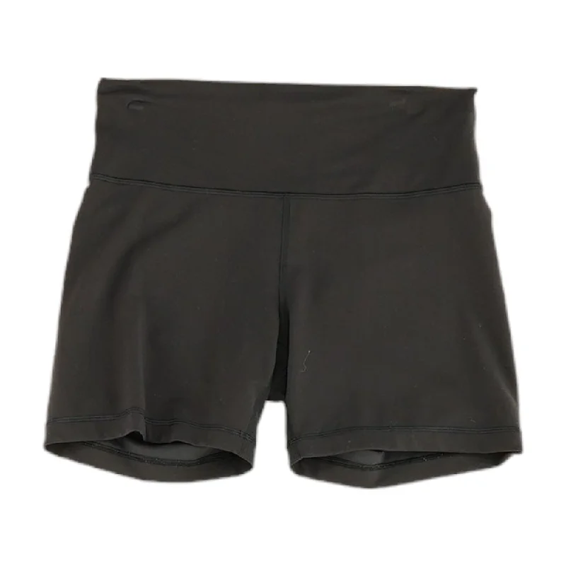 Blue Solid Active Shorts