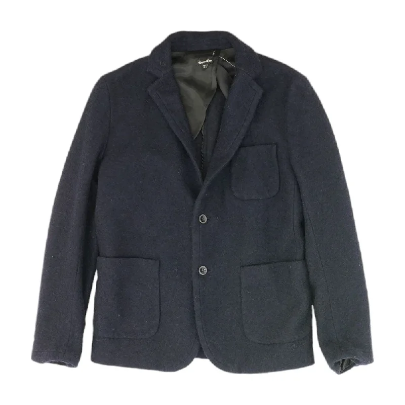 Navy Solid Blazer