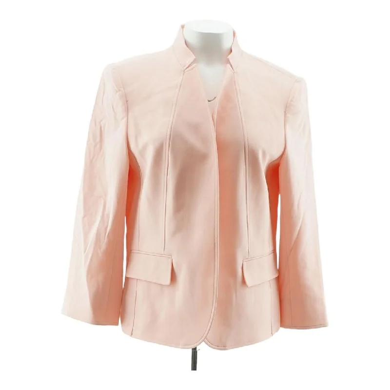 Pink Solid Blazer