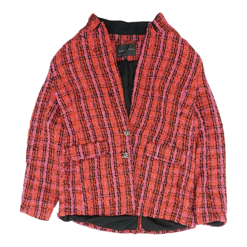 Red Plaid Blazer