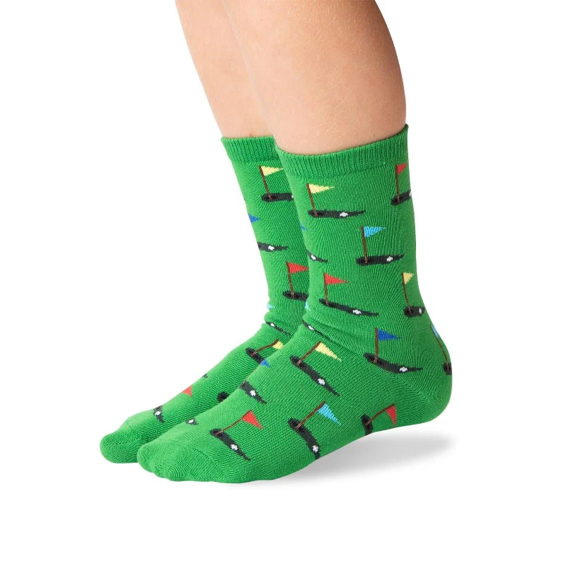 Hot Sox Kids Golf Crew Socks