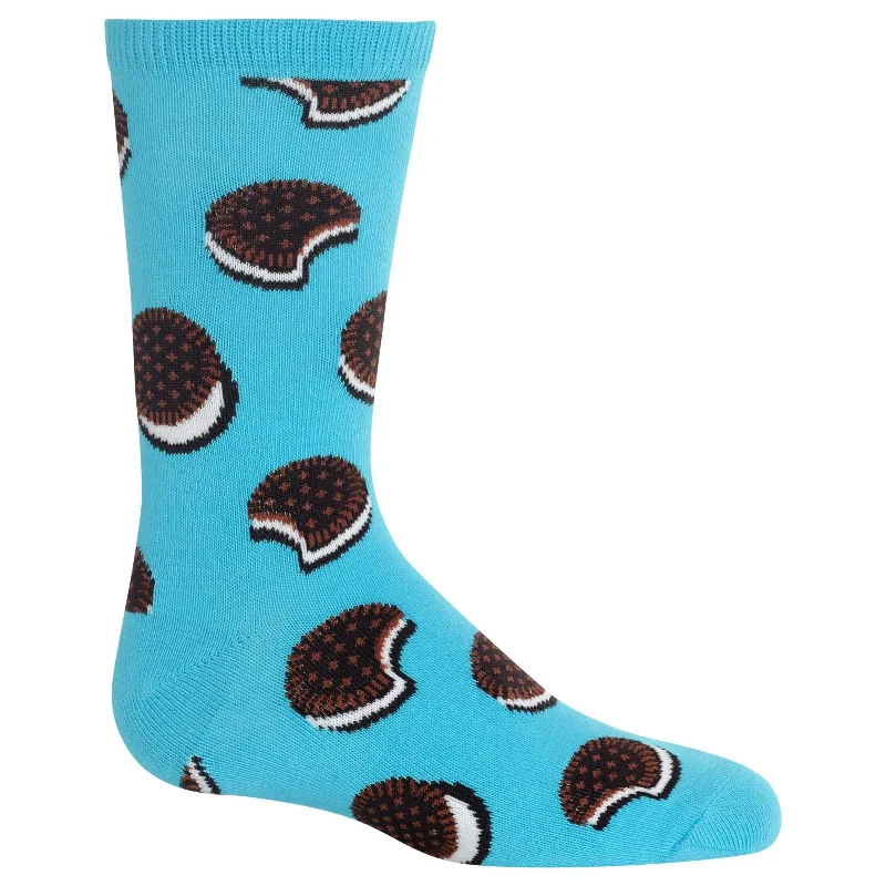 Hot Sox Kids Sandwich Cookie Crew Socks