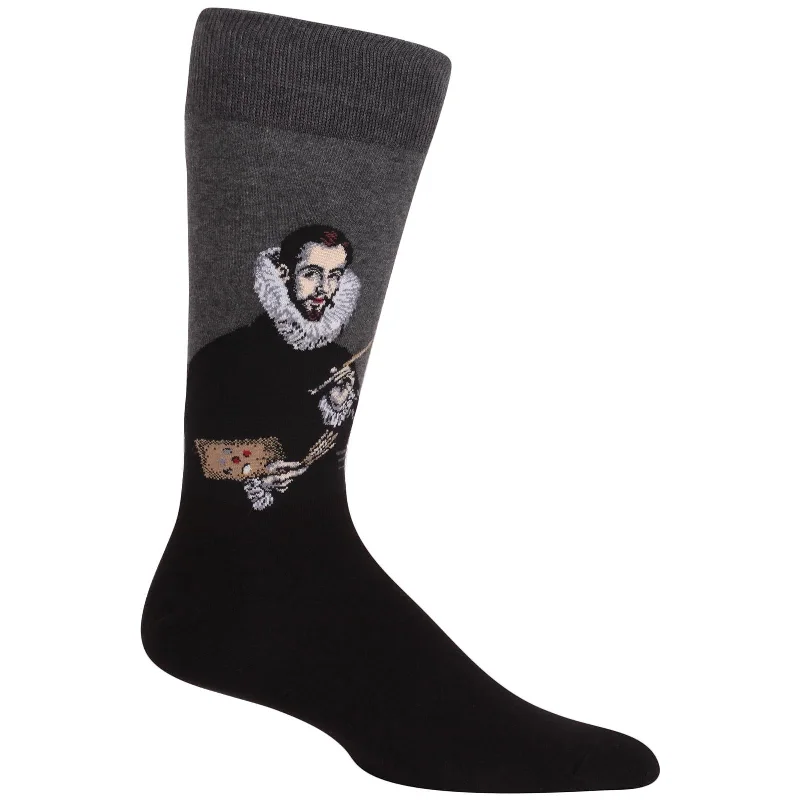 Hot Sox Mens Portrait of the Artists Son Socks