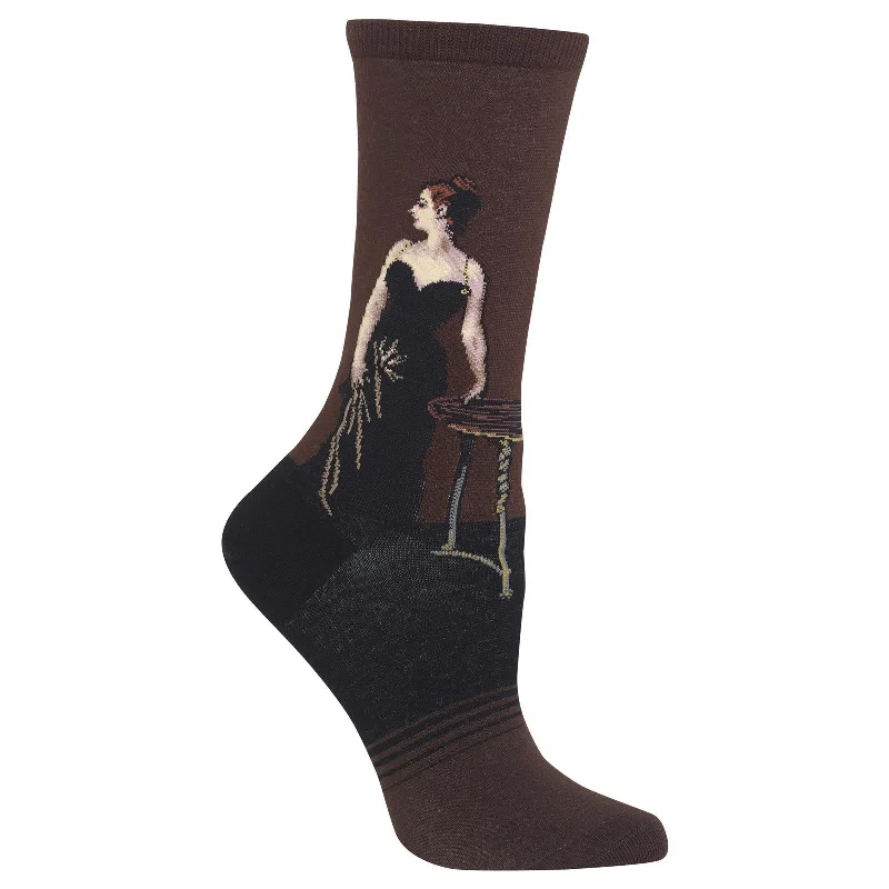 Hot Sox Womens Sargents Madame X Crew Socks