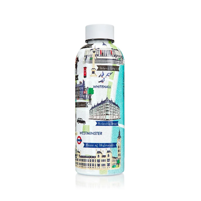 London Map Water Bottle